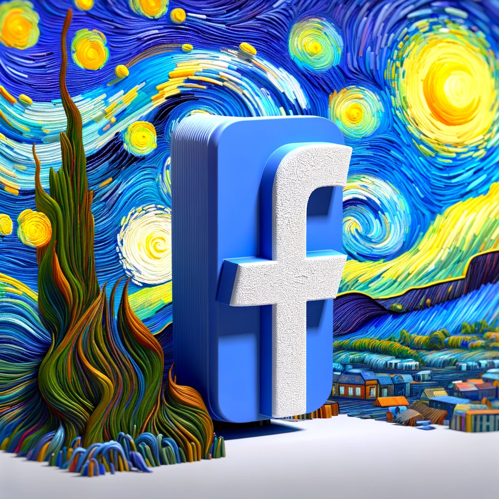 504Media's Artful Approach to Facebook Advertising - Van Gogh Style